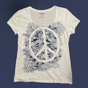 🆕 Old Navy Peace Sign Graphic Tee